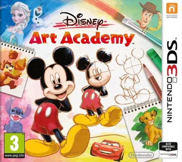 Disney Art Academy (Japan) box cover front